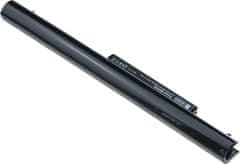 Baterie T6 Power pro notebook Hewlett Packard F3B94AA, Li-Ion, 14,8 V, 2600 mAh (38 Wh), černá