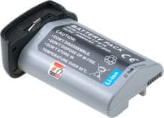 Baterie T6 Power pro digitální fotoaparát Canon LP-E19, 3500 mAh, černá