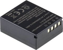 Baterie T6 Power pro digitální fotoaparát Olympus BLH-1, Li-Ion, 7,4 V, 2000 mAh (14,8 Wh), černá