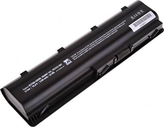 Baterie T6 Power pro notebook Hewlett Packard H0F74AA, Li-Ion, 10,8 V, 5200 mAh (56 Wh), černá