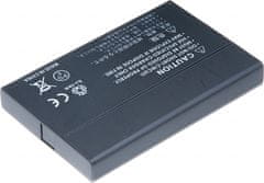 Baterie T6 Power pro Toshiba Camileo P30, Li-Ion, 3,7 V, 1000 mAh (3,7 Wh), černá