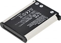 Baterie T6 Power pro digitální fotoaparát Toshiba NP-80, Li-Ion, 3,7 V, 620 mAh (2,3 Wh), černá
