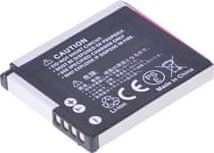 Baterie T6 Power pro Panasonic Lumix DMC-FS16, Li-Ion, 3,6 V, 700 mAh (2,5 Wh), černá
