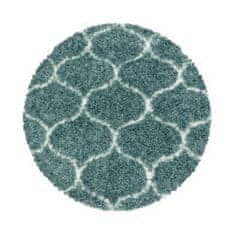 Ayyildiz Kusový koberec Salsa Shaggy 3201 blue kruh 80x80 (průměr) kruh