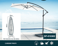 Dimenza a.s. Ochranný obal na nábytek Typ obalu: Slunečník 300-400 cm