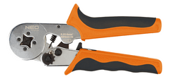 NEO Tools Krimpovací (lisovací) kleště 0,25 - 6 mm2, na dutinky, s aretací - 01-507