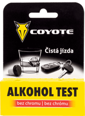 Coyote Alkohol tester - detekční trubička, jednorázový -