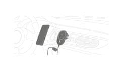 EPICO Ellipse bezdrátová autonabíječka 15W s podporou uchycení MagSafe a s adaptérem v balení 9915111300035, vesmírně šedá
