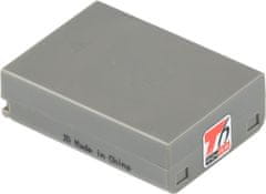 Baterie T6 Power pro digitální fotoaparát Olympus PS-BLN1, Li-Ion, 7,6 V, 1220 mAh (9,3 Wh), šedá