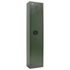 Rottner Colorado 3 skříň na zbraně zelená | Trezorový zámek na klíč | 31.5 x 138 x 20.5 cm