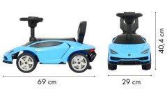 COIL Odrážedlo Lamborghini Rider modré