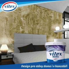 Vitex Metallico (2,1 litrů) - interiérová barva pro namíchání 30 odstínů s kovovým efektem 