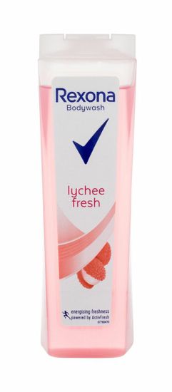 Rexona 250ml bodywash lychee fresh, sprchový gel