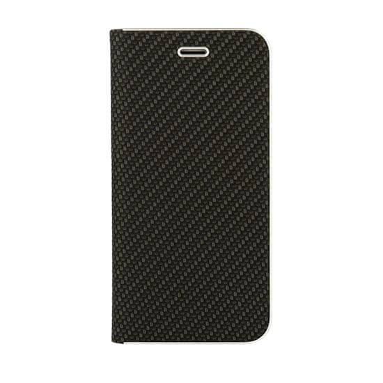 Vennus Knížkové pouzdro Vennus Carbon s rámečkem pro Apple iPhone 11 Pro , barva černá