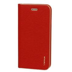 Vennus Pouzdro Book s rámečkem pro Xiaomi Redmi Note 12 5G/Poco X5 červené