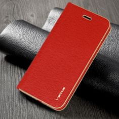 Vennus Pouzdro Book s rámečkem pro Xiaomi Redmi Note 12 5G/Poco X5 červené