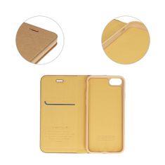 Vennus Pouzdro Book s rámečkem pro Xiaomi Redmi Note 12 5G/Poco X5 zlaté