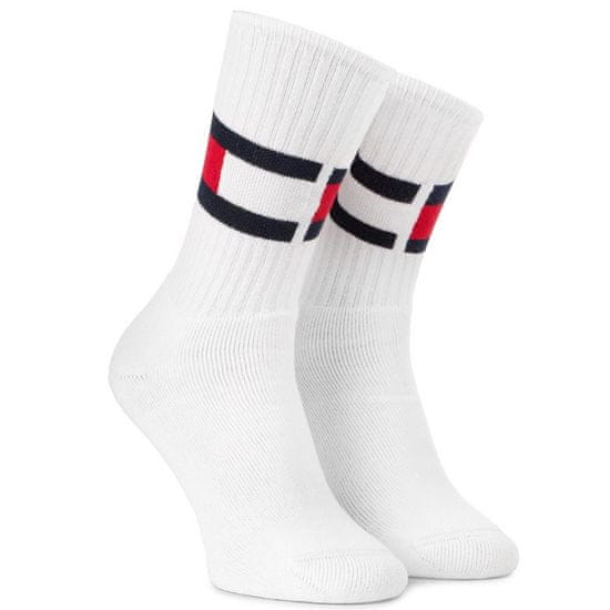 Tommy Hilfiger Značkové luxusní sportovní ponožky Tommy Hilfiger 481985001 TH Flag 1pár