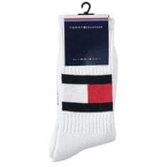 Značkové luxusní sportovní ponožky Tommy Hilfiger 481985001 TH Flag 1pár, dark navy, 35-38