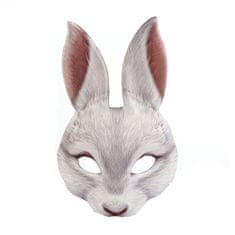 Zaparkorun.cz maska bílý zajíc
