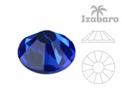 Izabaro 144pcs crystal sapphire blue 206 hotfix ss10 round