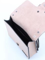 Marina Galanti malá kožená kabelka s řetízkem přes rameno tělová