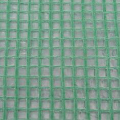 shumee Náhradní plachta na skleník (0,5 m2) 50 x 100 x 190 cm zelená