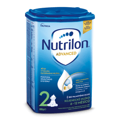Nutrilon 2 Advanced pokračovací kojenecké mléko 800g, 6+
