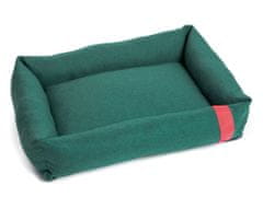 NUFNUF Pelech pro psy BED BOBBIE - smaragdově zelená, XL