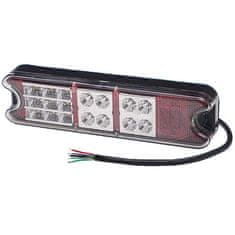 Simex Světlo zadní 4-komorové - brzdové, obrysové, směrové, couvací, LED