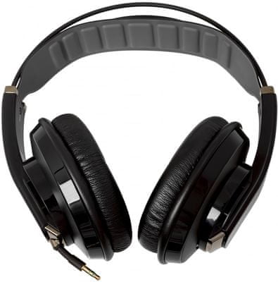  modern vezetékes dj fejhallgató superlux hd681 evo minőségi hi-fi hang félig nyitott konstrukció kényelmes hosszú kábel aranyozott csatlakozók 