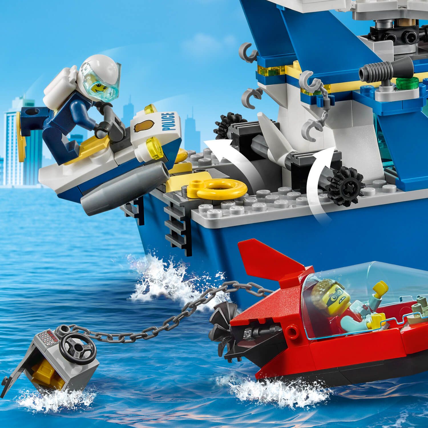 LEGO City hlídková loď