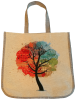 Praktická a krásná taška s vytkaným motivem strom digi