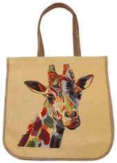 RTex Praktická a krásná taška s vytkaným motivem žirafa