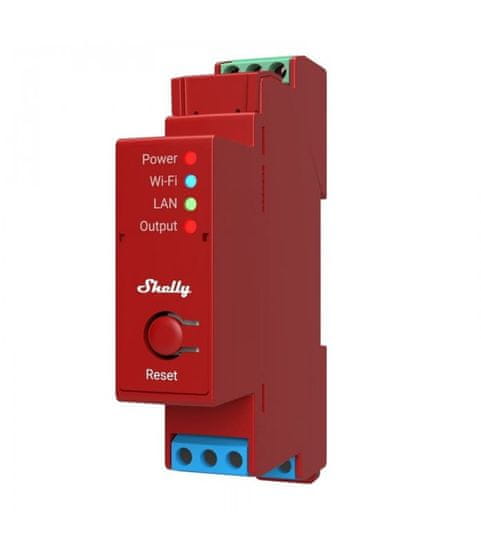 Shelly Shelly Pro 1PM - spínací modul s měřením spotřeby 1x 16A (LAN, WiFi, Bluetooth)