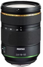 Ricoh HD PENTAX-DA, 16-50mm F2.8ED PLM AW, černá