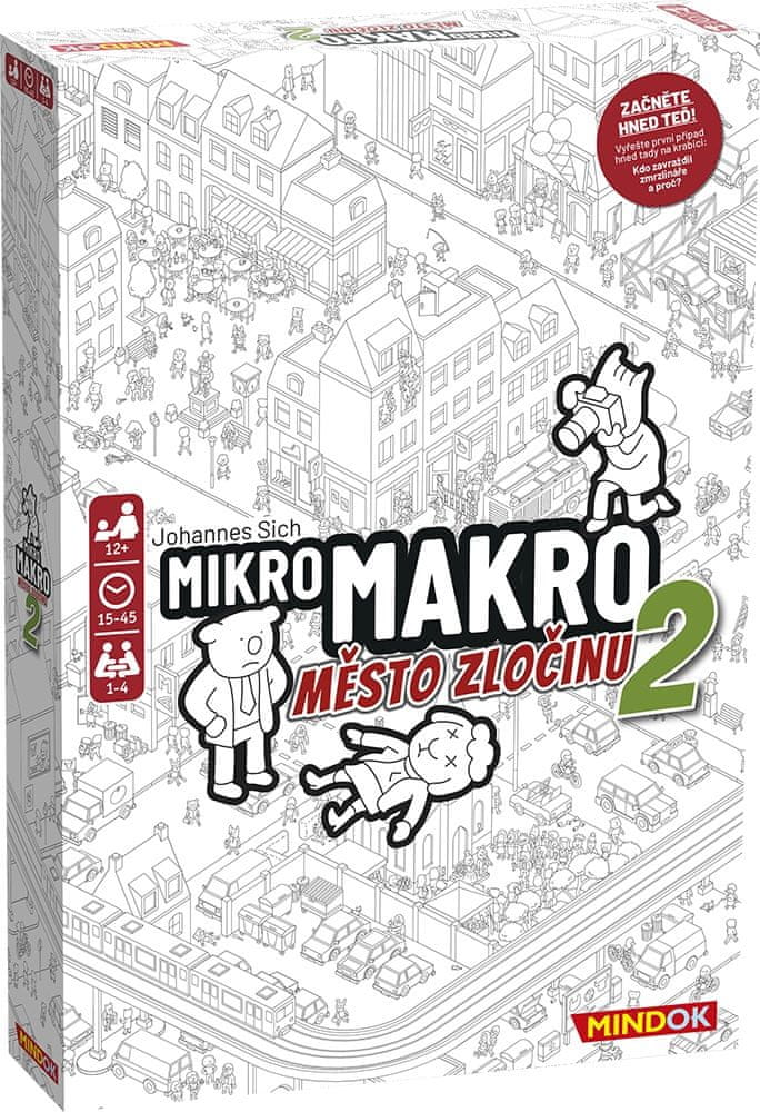 Levně Mindok MikroMakro: Město zločinu 2