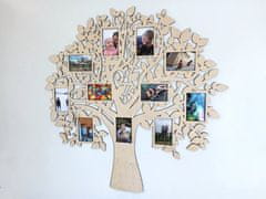 MAJA DESIGN Dřevěný strom s fotorámečky BUSHY pro 11 fotografií