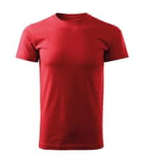 Grooters Červené bavlněné tričko bez potisku Velikost: S