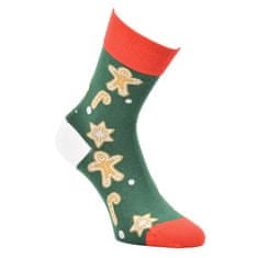 OXSOX Unisex barevné Crazy ponožky s vánočními motivy OX9101421 4-pack, 43-46