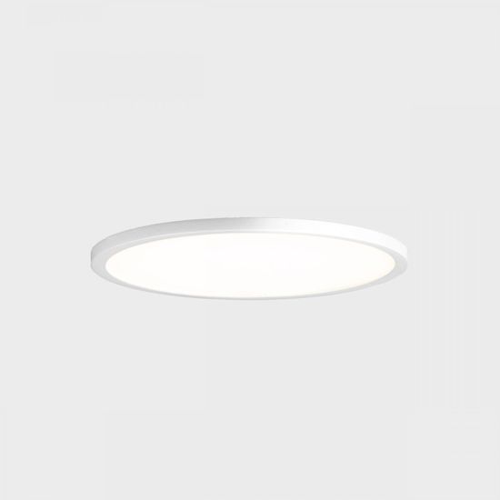 KOHL LIGHTING KOHL-Lighting DISC SLIM zapuštěné svítidlo s rámečkem pr. 145 mm bílá 12 W CRI >80 3000K Non-Dimm