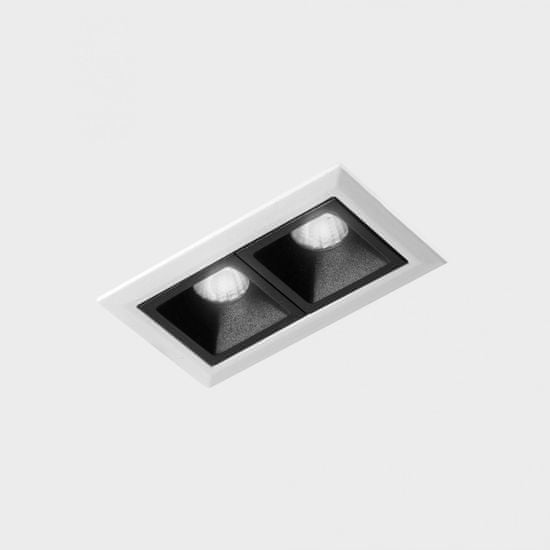 KOHL LIGHTING KOHL-Lighting NSES zapuštěné svítidlo s rámečkem 75x45 mm bílá-černá 4 W CRI 90 2700K Non-Dimm