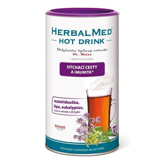 Simply you HerbalMed Hot Drink Dr. Weiss - dýchací cesty a imunita 180 g