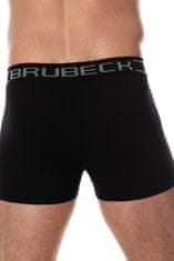 Brubeck Pánské boxerky 00501A black, černá, XL