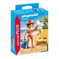 Playmobil Rekreantka s lehátkem , Prázdniny, 12 dílků
