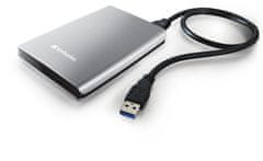 Verbatim Store 'n' Go, USB 3.0 - 1TB, stříbrný (53071)