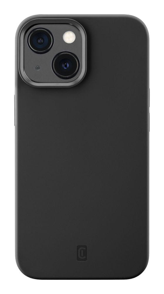 Levně CellularLine Ochranný silikonový kryt Sensation pro Apple iPhone 13 SENSATIONIPH13K, černý