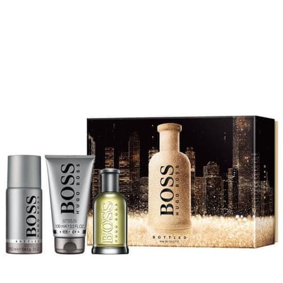 Hugo Boss Boss No. 6 Bottled - EDT 100 ml + sprchový gel 100 ml + deodorant ve spreji 150 ml