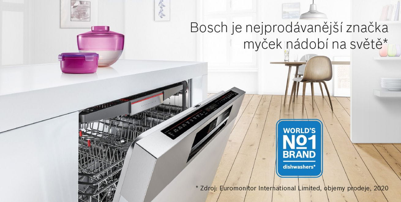 Vestavná myčka nádobí Bosch SMV8YCX03E World´s No.1