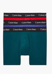 Calvin Klein Pánské boxerky NB1770 M9X 3pack, Černá, S